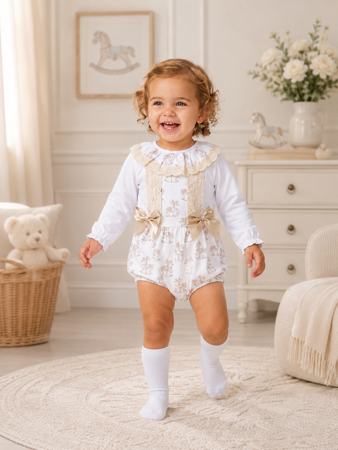 ROCKING HORSE 2 PEICE ROMPER